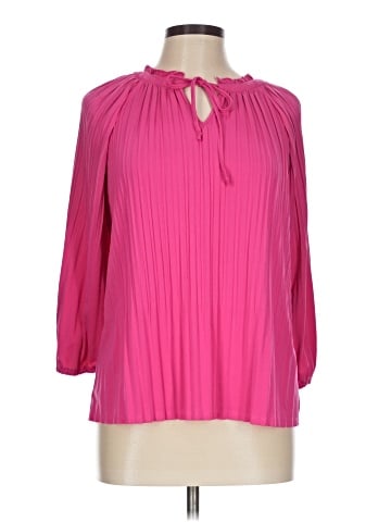 Cable & Gauge 3/4 Sleeve Blouse (view 1)