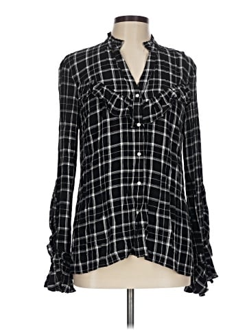 INC International Concepts Long Sleeve Blouse (view 1)