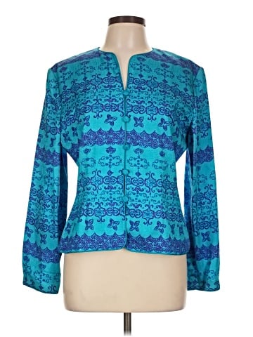 Adrianna Papell Long Sleeve Blouse (view 1)