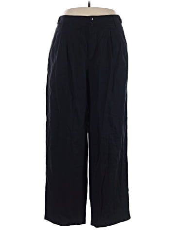 Madewell The Plus Harlow Wide-Leg Pant in Drapey Twill (view 1)
