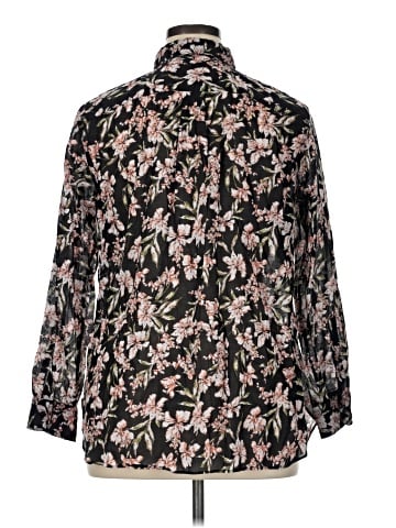 Lauren by Ralph Lauren Long Sleeve Blouse (view 2)
