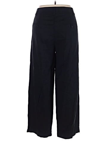 Madewell The Plus Harlow Wide-Leg Pant in Drapey Twill (view 2)