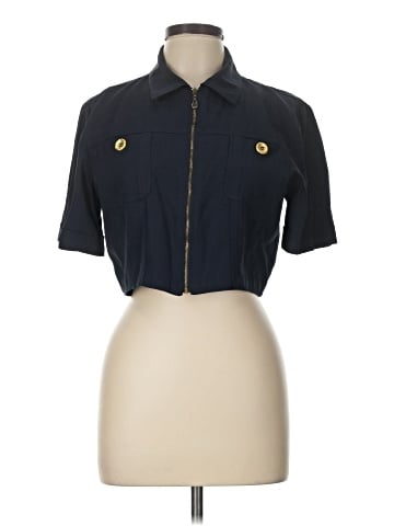 Christopher & Banks Short Sleeve Blouse (view 1)