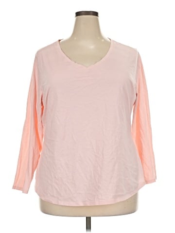 Faded Glory 3/4 Sleeve T-Shirt (view 1)