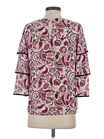 Ann Taylor LOFT 3/4 Sleeve Blouse (view 2)