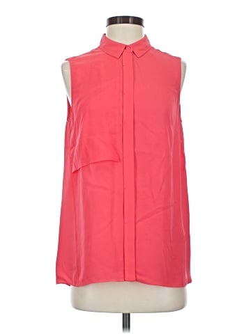 Elie Tahari Sleeveless Silk Top (view 1)