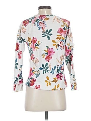 Ann Taylor LOFT 3/4 Sleeve T-Shirt (view 2)
