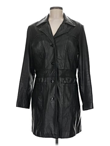 Wilsons Leather Trenchcoat (view 1)