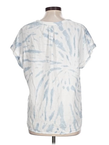 Lucky Brand Short Sleeve Blouse (view 2)