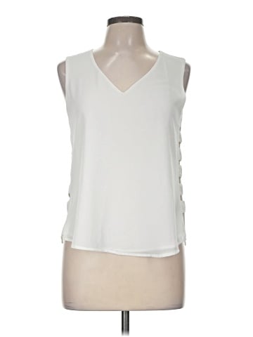 Naked Zebra Sleeveless Blouse (view 1)