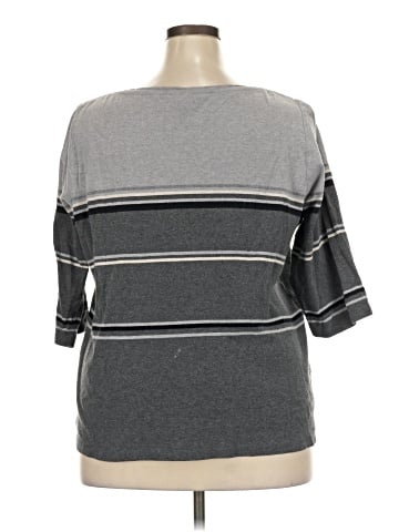 Cj Banks 3/4 Sleeve T-Shirt (view 2)