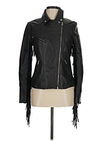 Trouve Leather Jacket (view 1)