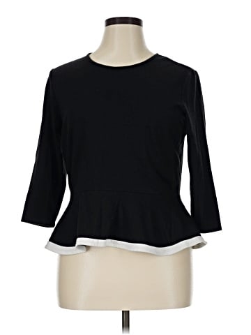 Lauren by Ralph Lauren 3/4 Sleeve Top (view 1)