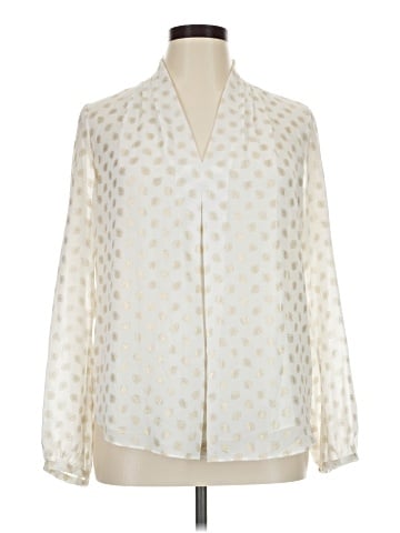 MICHAEL Michael Kors Long Sleeve Blouse (view 1)