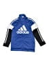 Adidas 100% Polyester Blue Track Jacket Size 7 - photo 1