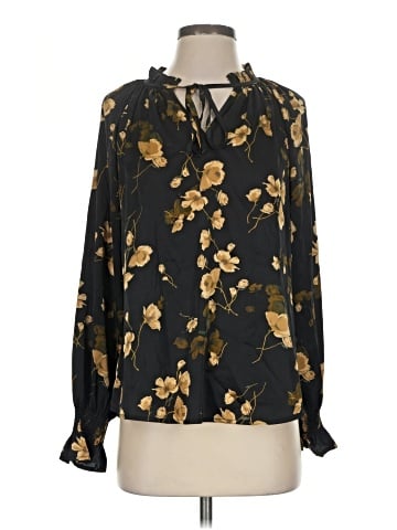 Blu Pepper Long Sleeve Blouse (view 1)