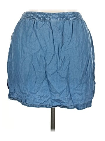 Merona Denim Skirt (view 2)