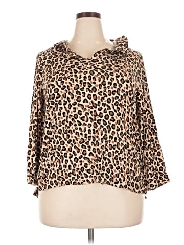 Crown & Ivy 3/4 Sleeve Blouse (view 1)