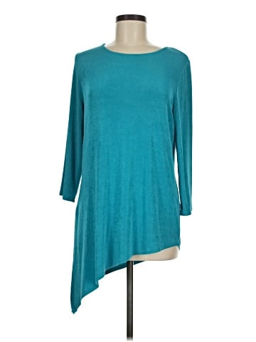 Travelers by Chico's 3/4 Sleeve T-Shirt (view 1)