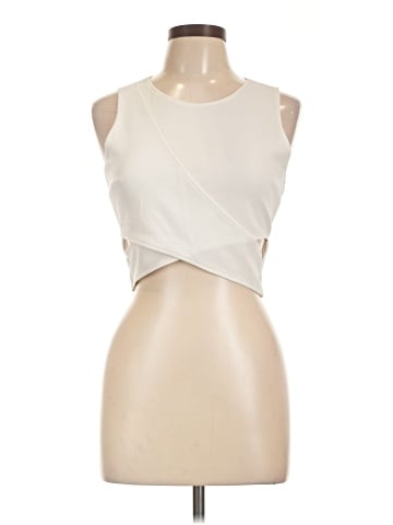 Zara W&B Collection Sleeveless Blouse (view 1)