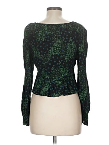 Topshop Long Sleeve Blouse (view 2)