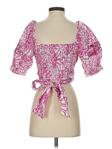 Maeve by Anthropologie Short Sleeve Blouse (view 2)