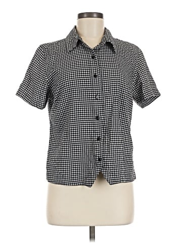 Christopher & Banks Short Sleeve Blouse (view 1)
