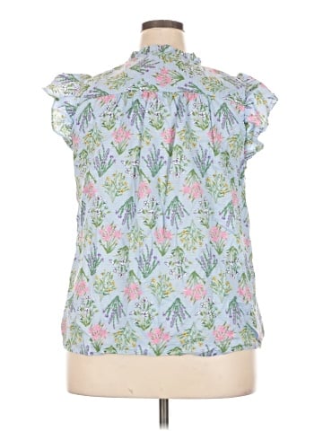 Ann Taylor LOFT Short Sleeve Blouse (view 2)