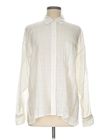 Vince. Long Sleeve Button-Down Shirt (view 1)