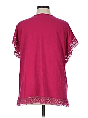 Jones New York Signature Short Sleeve Blouse (view 2)
