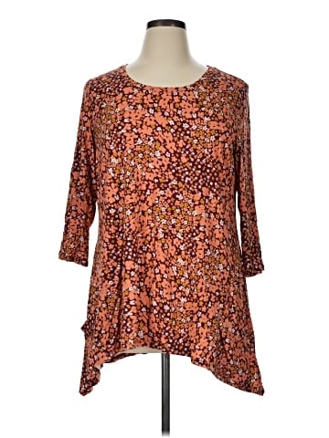 LOGO by Lori Goldstein Long Sleeve T-Shirt (view 1)
