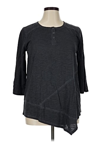 LOGO by Lori Goldstein 3/4 Sleeve T-Shirt (view 1)