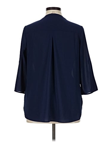 Faded Glory 3/4 Sleeve Blouse (view 2)