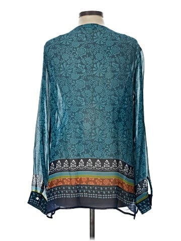 Sigrid Olsen Long Sleeve Henley (view 2)