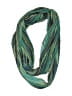 Susan Graver 100% Polyester Stripes Teal Scarf One size - photo 1