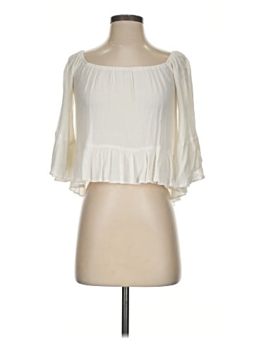 Topshop 3/4 Sleeve Blouse (view 1)