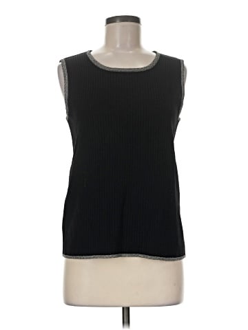 Escada by Margaretha Ley Sleeveless Top (view 1)