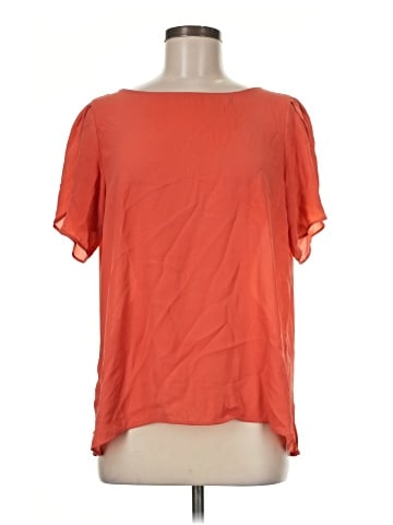 Ann Taylor LOFT Outlet Short Sleeve Blouse (view 1)