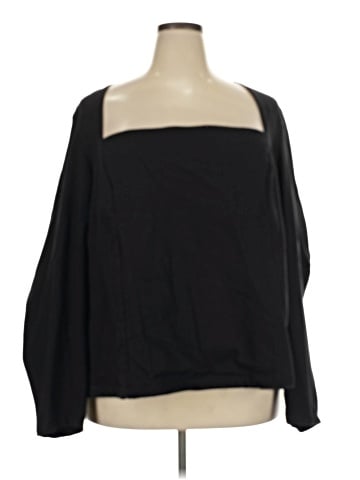 ELOQUII Long Sleeve Blouse (view 1)
