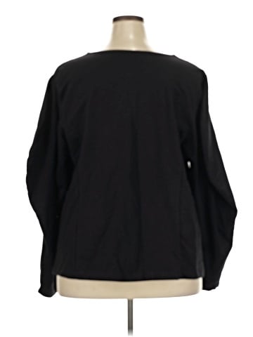 ELOQUII Long Sleeve Blouse (view 2)