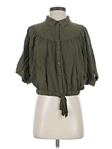 Free People 3/4 Sleeve Blouse (view 1)