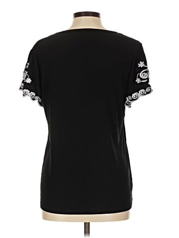 Anne Klein Short Sleeve Top (view 2)