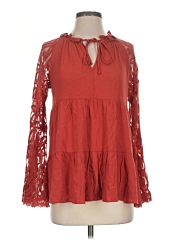 Altar'd State Long Sleeve Blouse (view 1)
