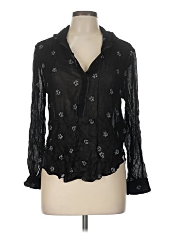 ALLSAINTS Long Sleeve Blouse (view 1)