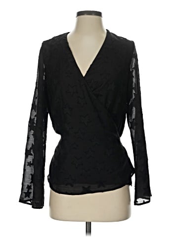 Design Lab Lord & Taylor Long Sleeve Blouse (view 1)