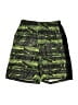Under Armour 100% Polyester Graphic Green Athletic Shorts Size L (youth) - photo 1
