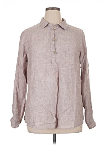 Sigrid Olsen Long Sleeve Polo (view 1)