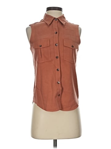 IZOD Sleeveless Silk Top (view 1)