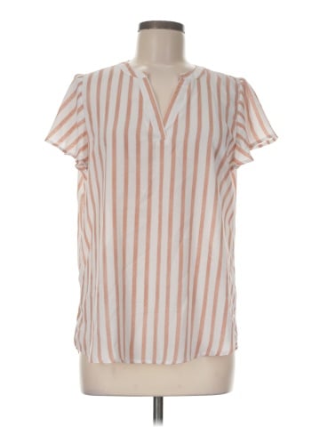 Maurices Short Sleeve Blouse (view 1)