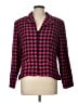 Assorted Brands Houndstooth Pink Blazer Size 12 - photo 1